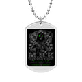Dog Tag Necklace — 'My Brother Keeper' Grim Reaper Design