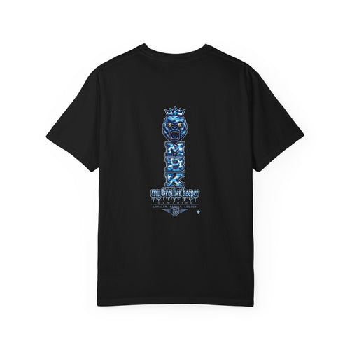 Gorilla King Graphic T‑Shirt — Bold Blue Streetwear Tee