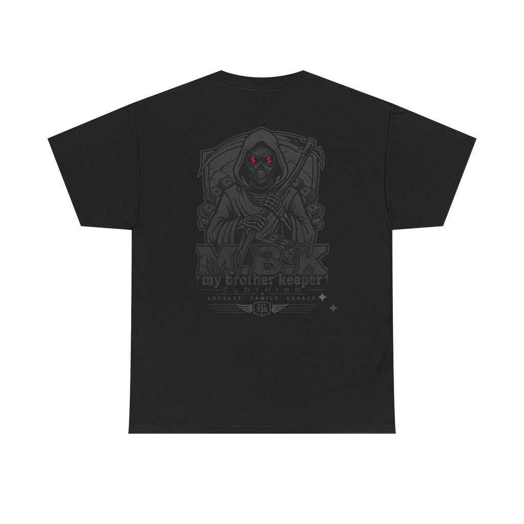 My Brother Keeper Grim Reaper T‑Shirt — Gothic Horror Tee