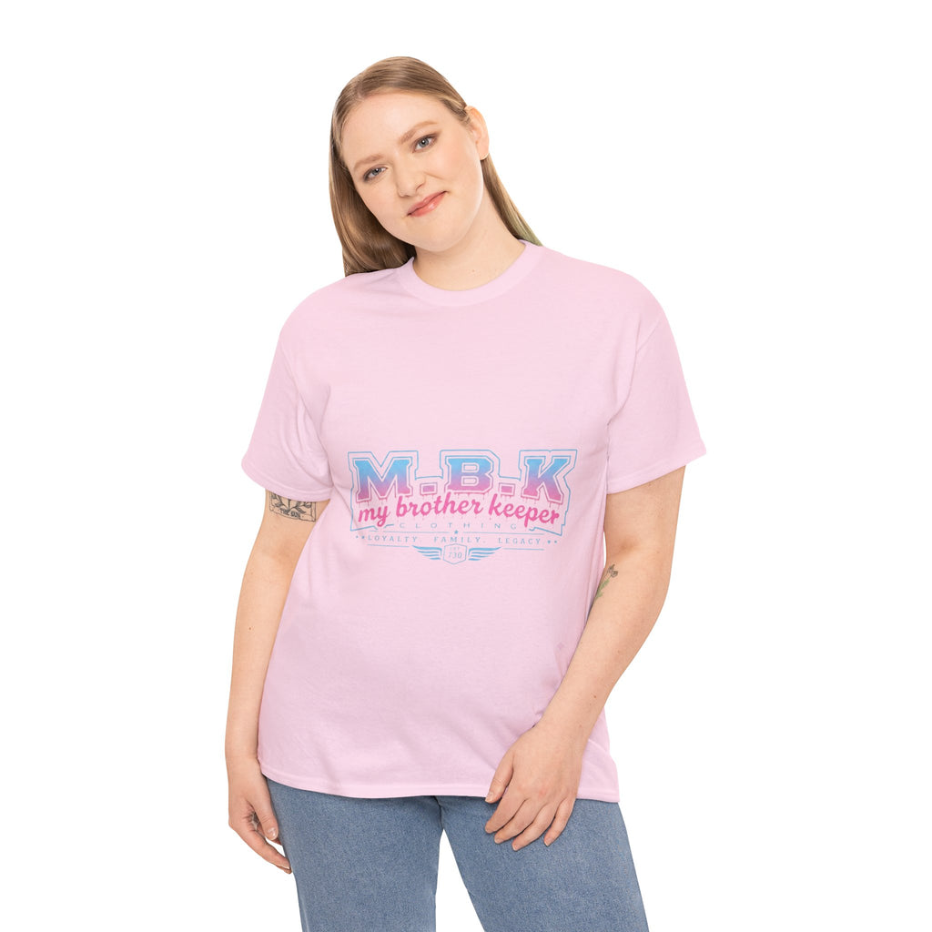 MBK "My Brother Keeper" Tee - Pastel Retro Graphic T-Shirt