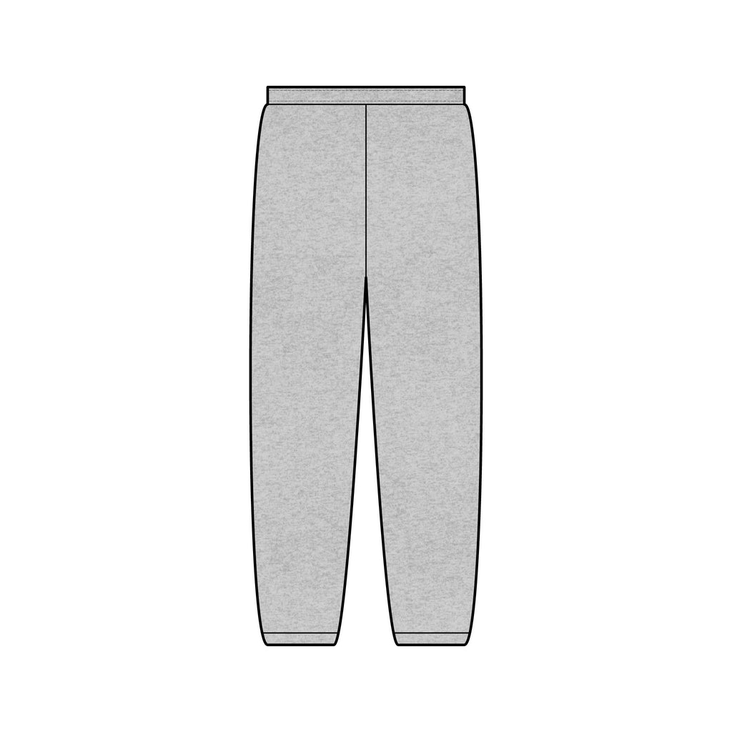 Minimalist Circle Logo Sweatpants — Casual Retro Graphic Joggers