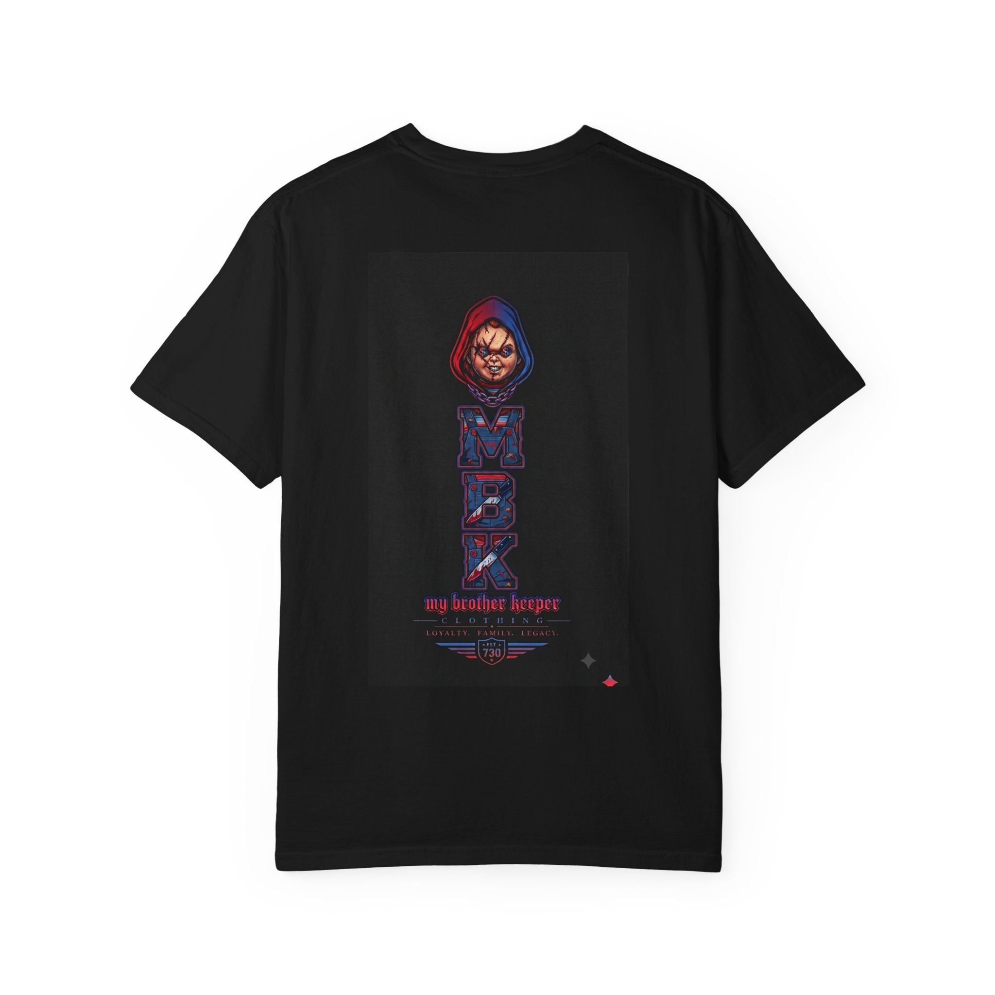 My Brother Keeper (MBK) Graphic T-Shirt — "Do U Want to Play?" Hooded Reaper Streetwear Tee
