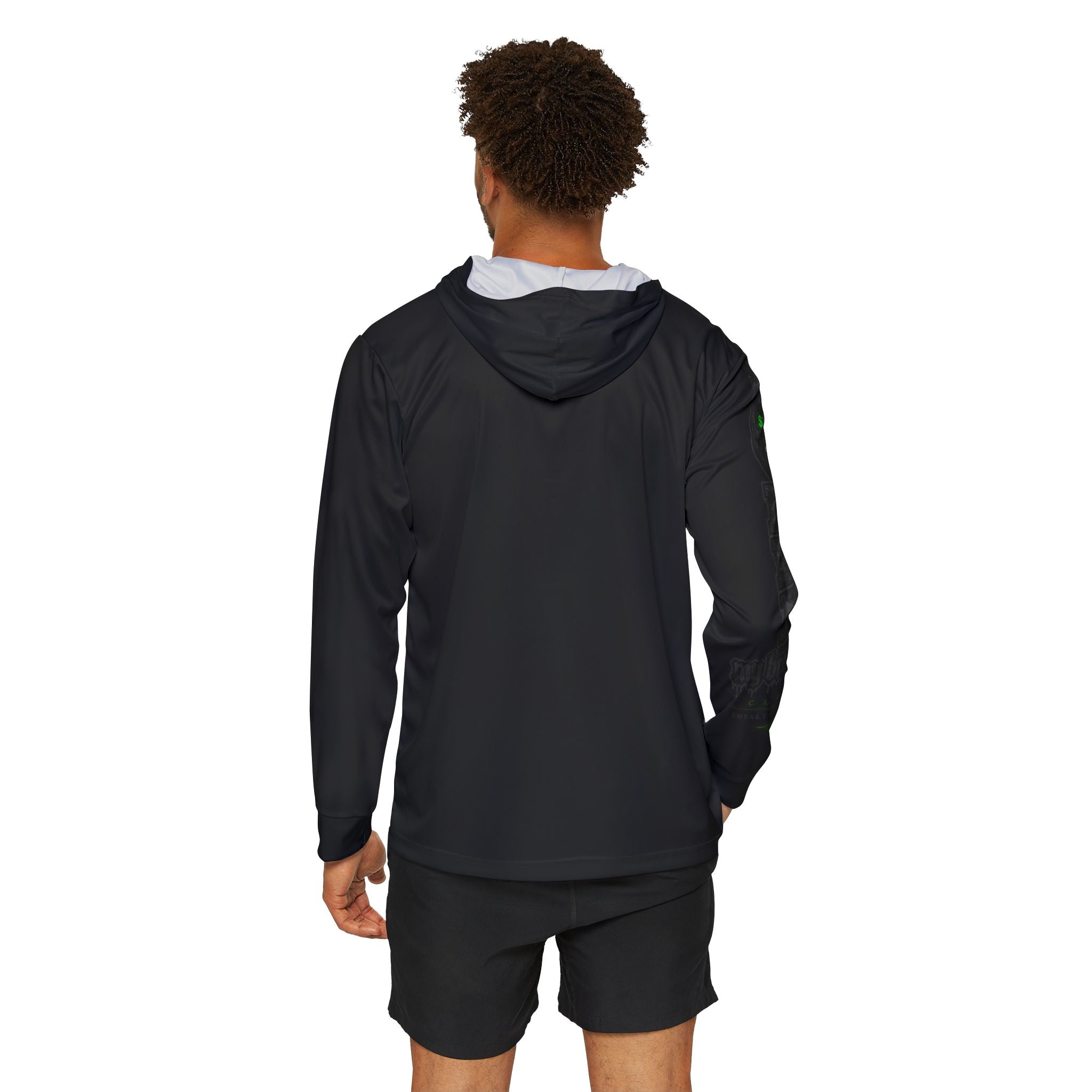 Men's Black Sports Hoodie — 'My Brother Keeper' Graphic Warmup Pullover