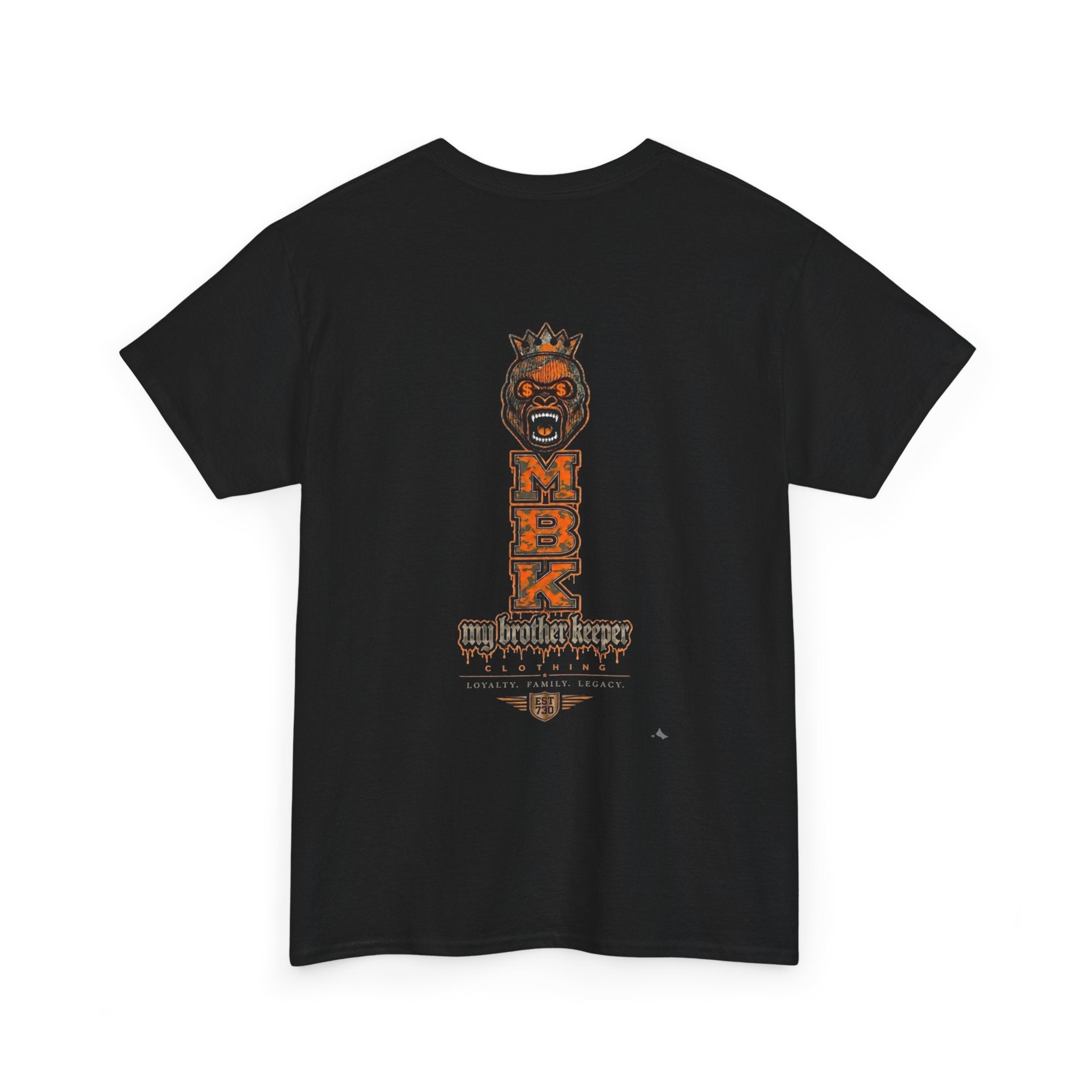 MBK “My Brother Keeper” Graphic Tee — Urban Streetwear Tribal King Design