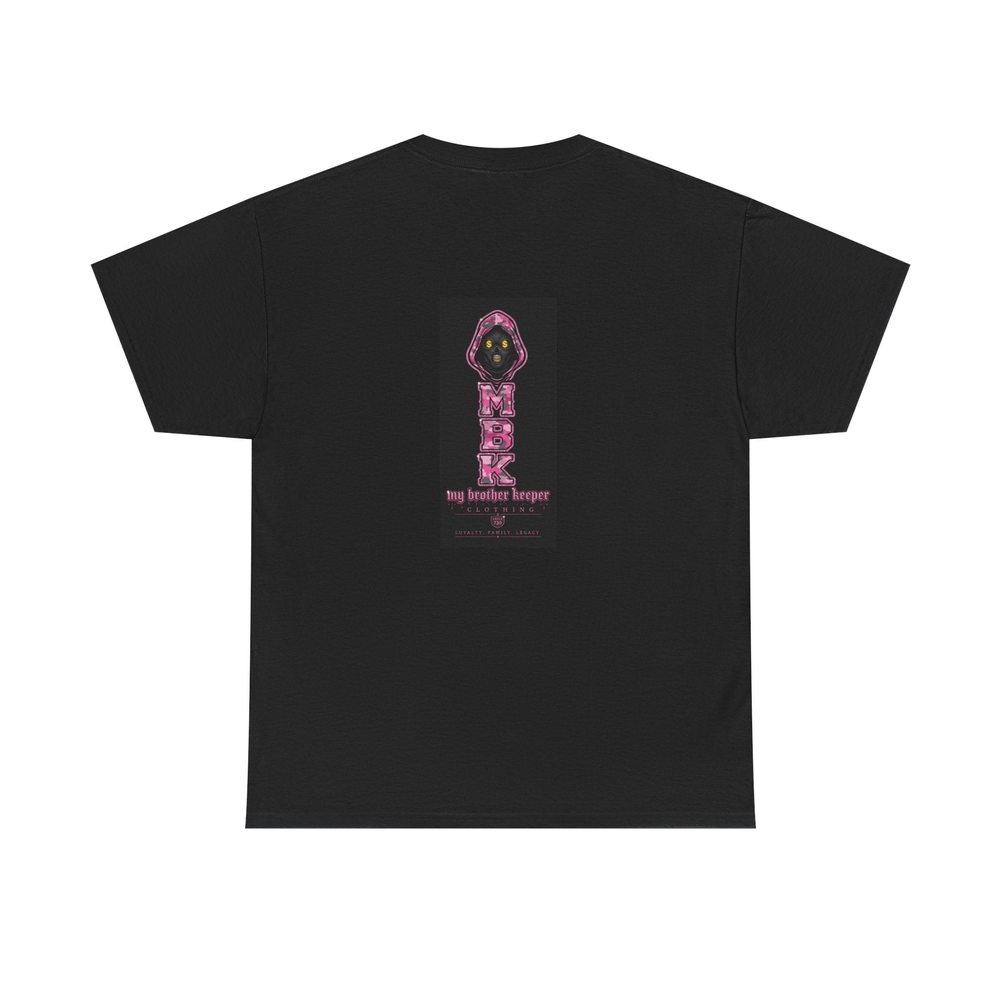 My Brother Keeper (MBK) Graphic Tee - Pink Grim Reaper Design