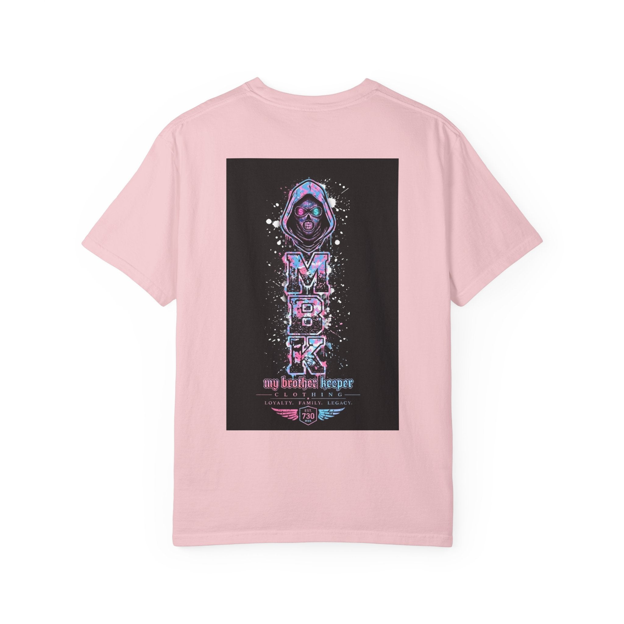 T-Shirt — MBK "My Brother Keeper" cotton candy grim Reaper tee