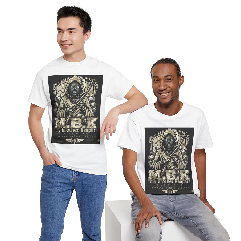 MBK "My Brother Keeper" Graphic Tee — Grim Reaper Streetwear T-Shirt