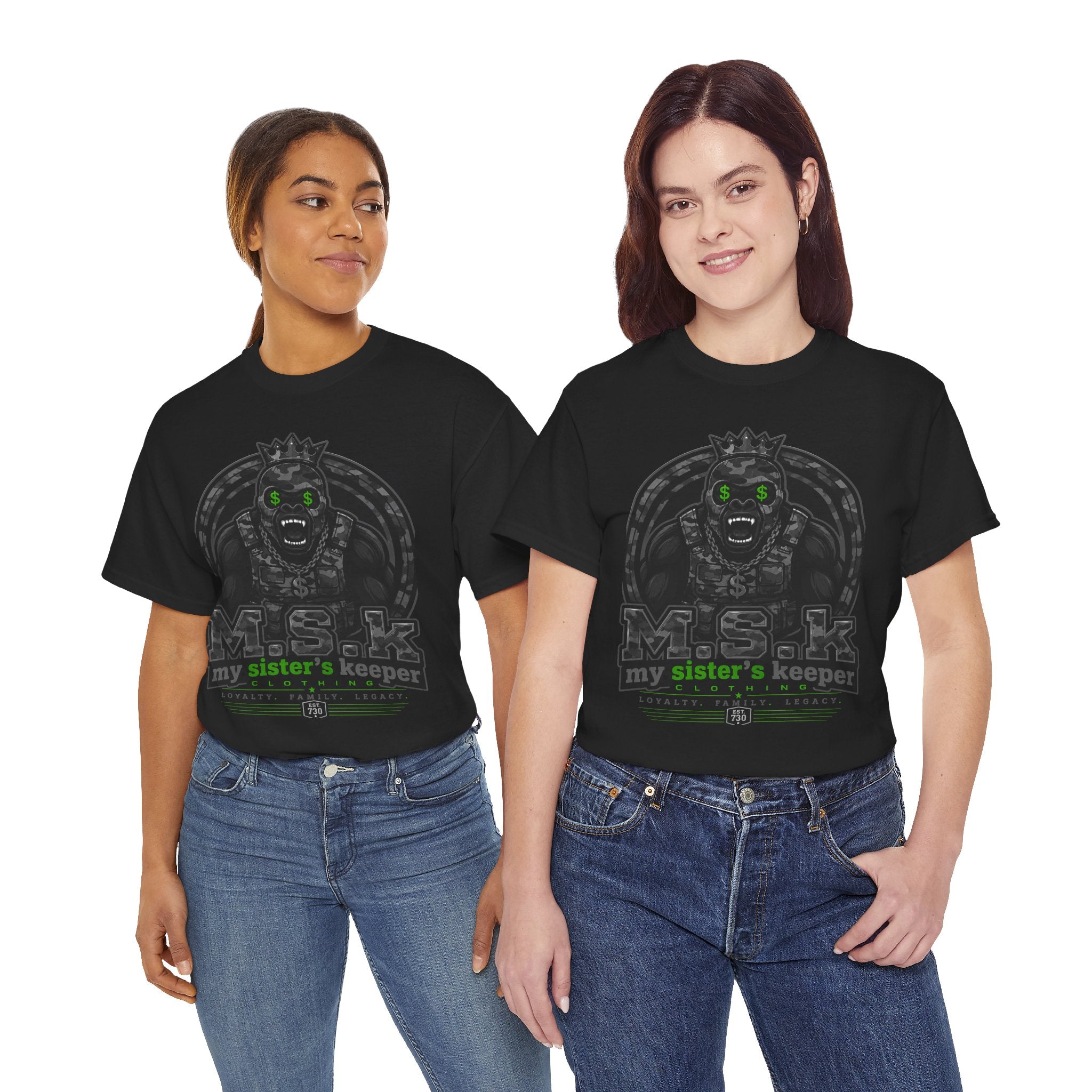 Keeper Graphic Tee — “My Sister’s Keeper” Urban Streetwear T-Shirt