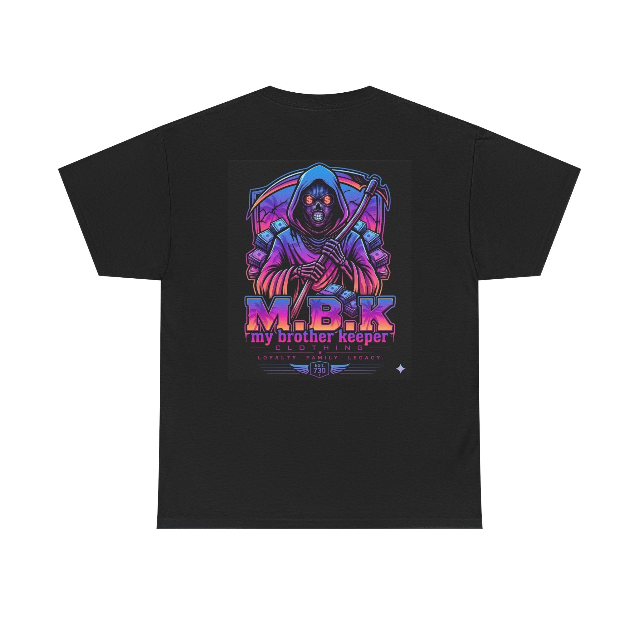 Grim Reaper 'M.B.K. My Brother Keeper' Graphic Tee