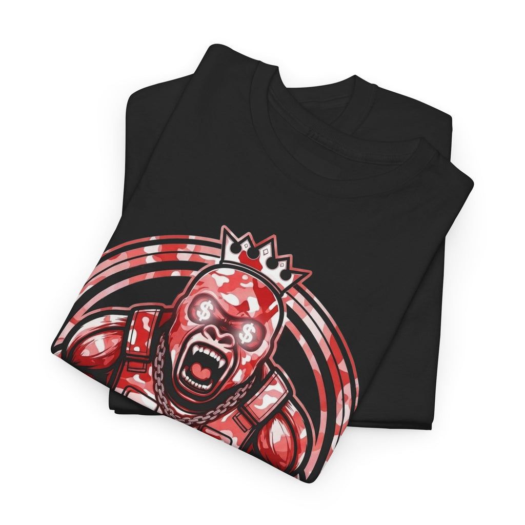 Graphic Tee — Red 'M.B.K. My Brother Keeper' Streetwear T‑Shirt