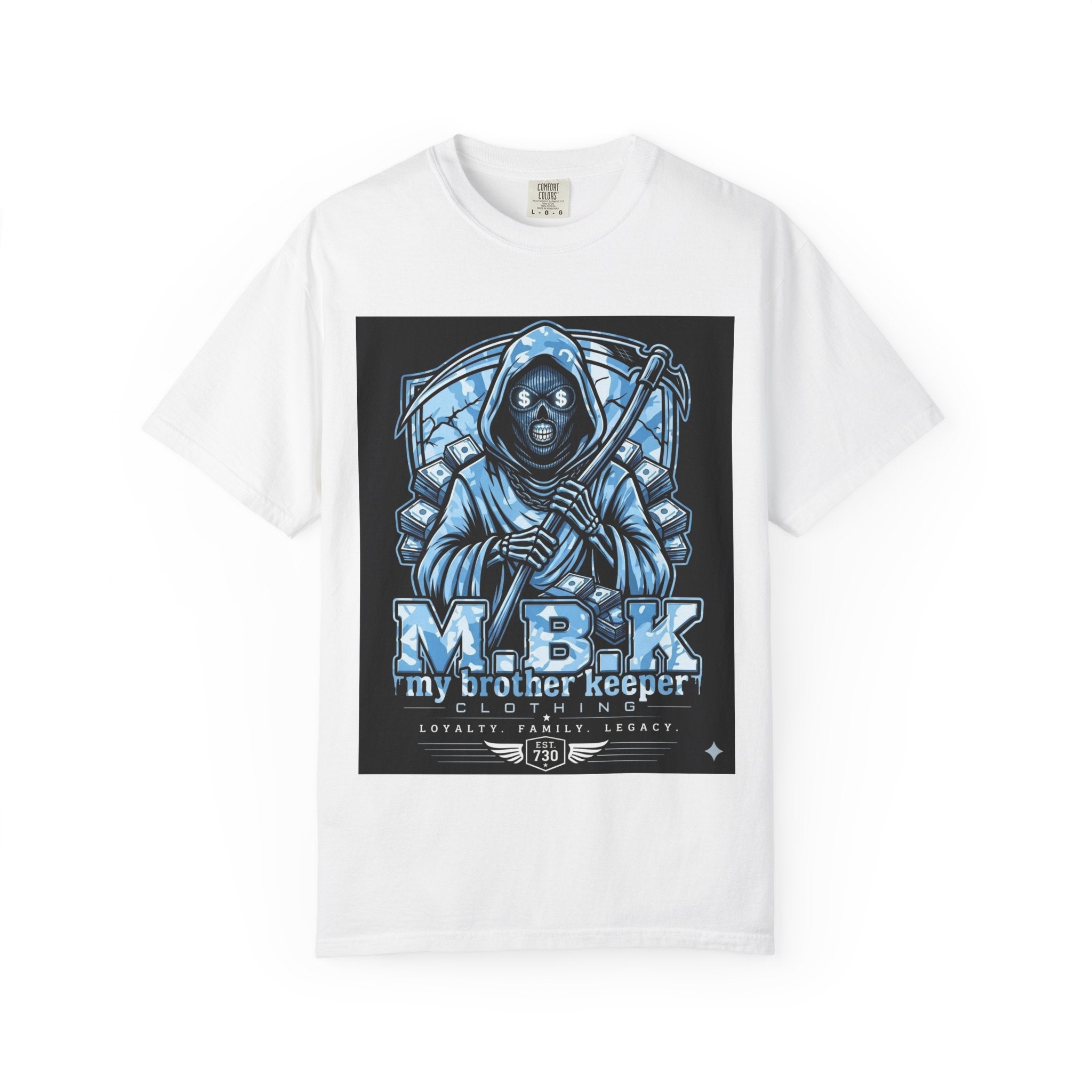 MBK "My Brother Keeper" Graphic T-Shirt — Grim Reaper Hoodie Design