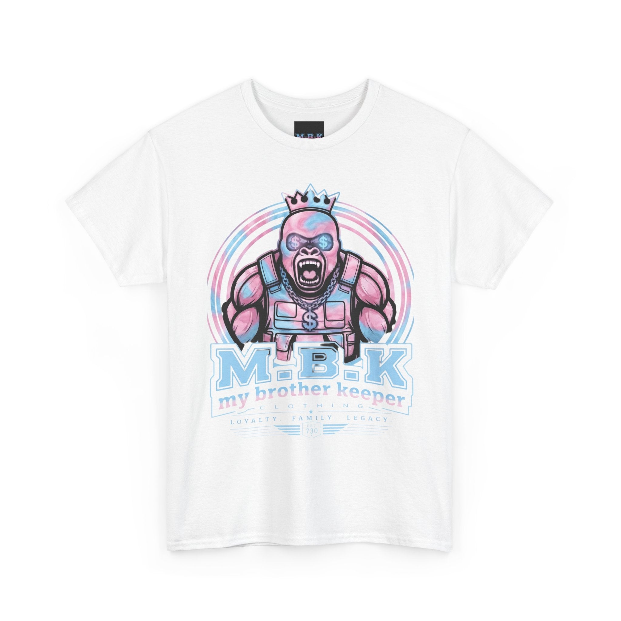 MBK 'My Brother Keeper' Graphic Tee – Bold King Character Streetwear