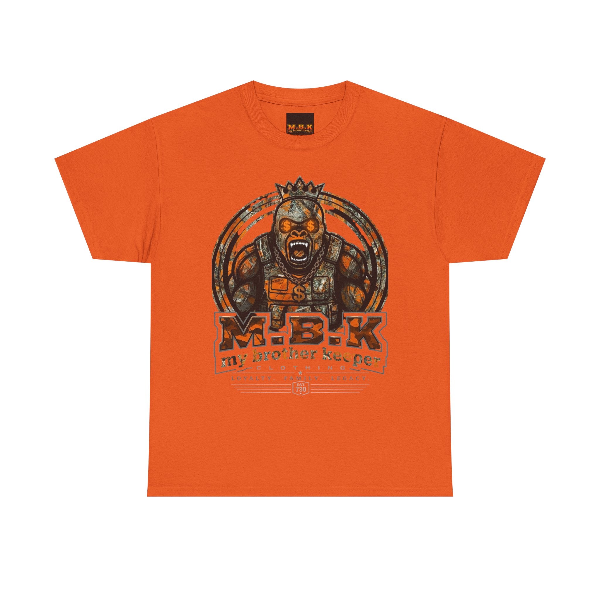 MBK “My Brother Keeper” Graphic Tee — Urban Streetwear Tribal King Design