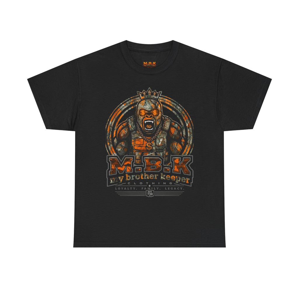 MBK “My Brother Keeper” Graphic Tee — Urban Streetwear Tribal King Design