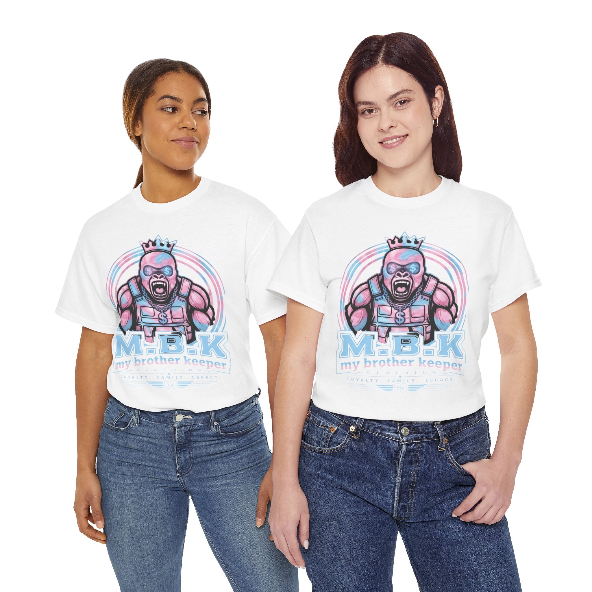 MBK 'My Brother Keeper' Graphic Tee – Bold King Character Streetwear