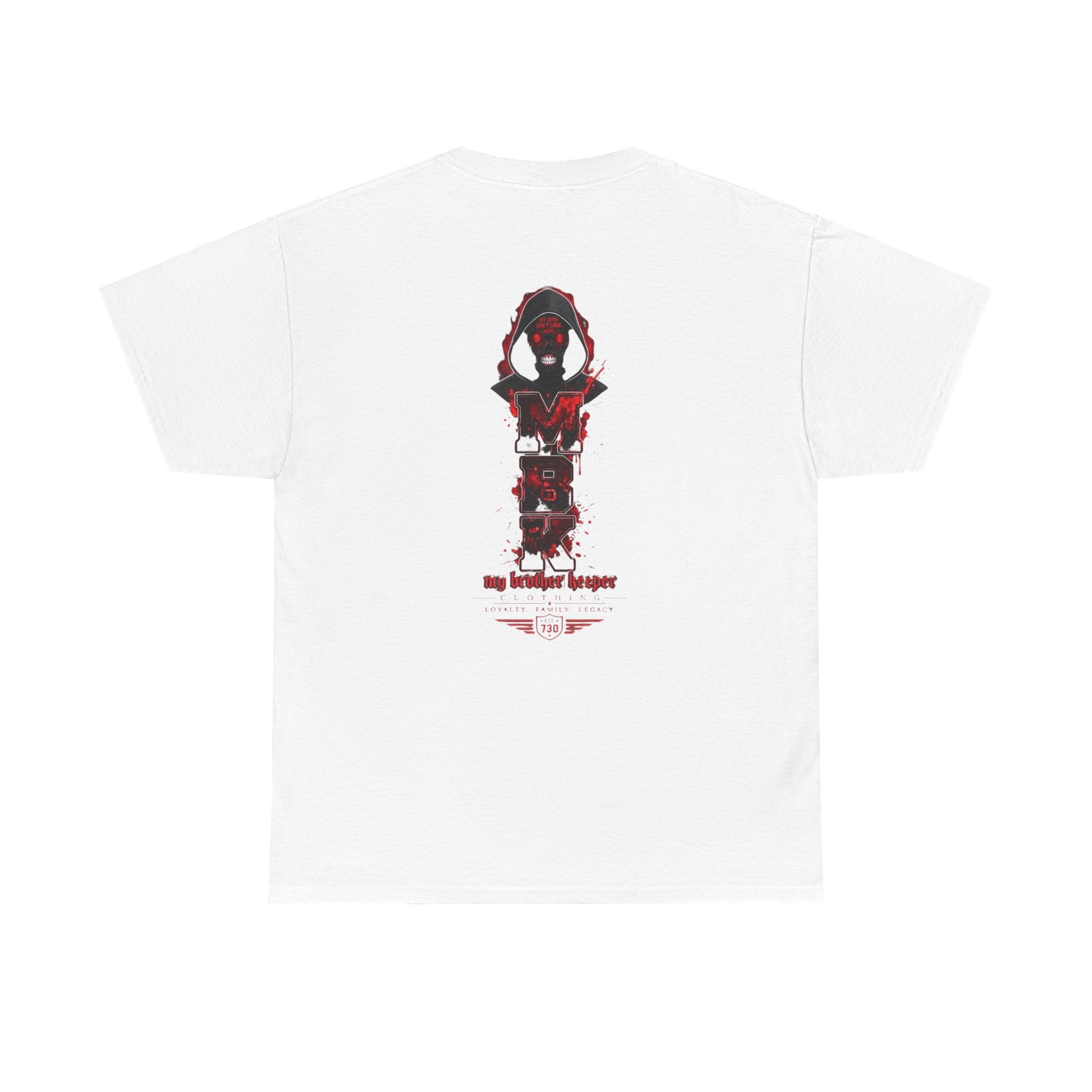 Graphic Tee — 'My Brother Keeper' Grim Reaper Streetwear T-Shirt