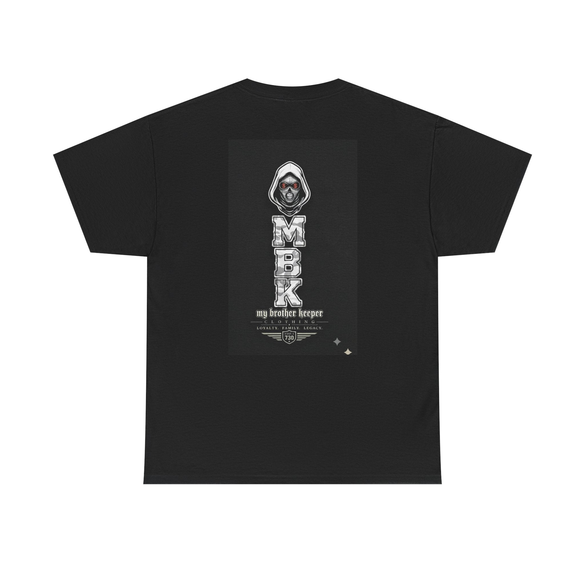 T-Shirt — "M.B.K. My Brother Keeper" Grim Reaper Graphic Tee