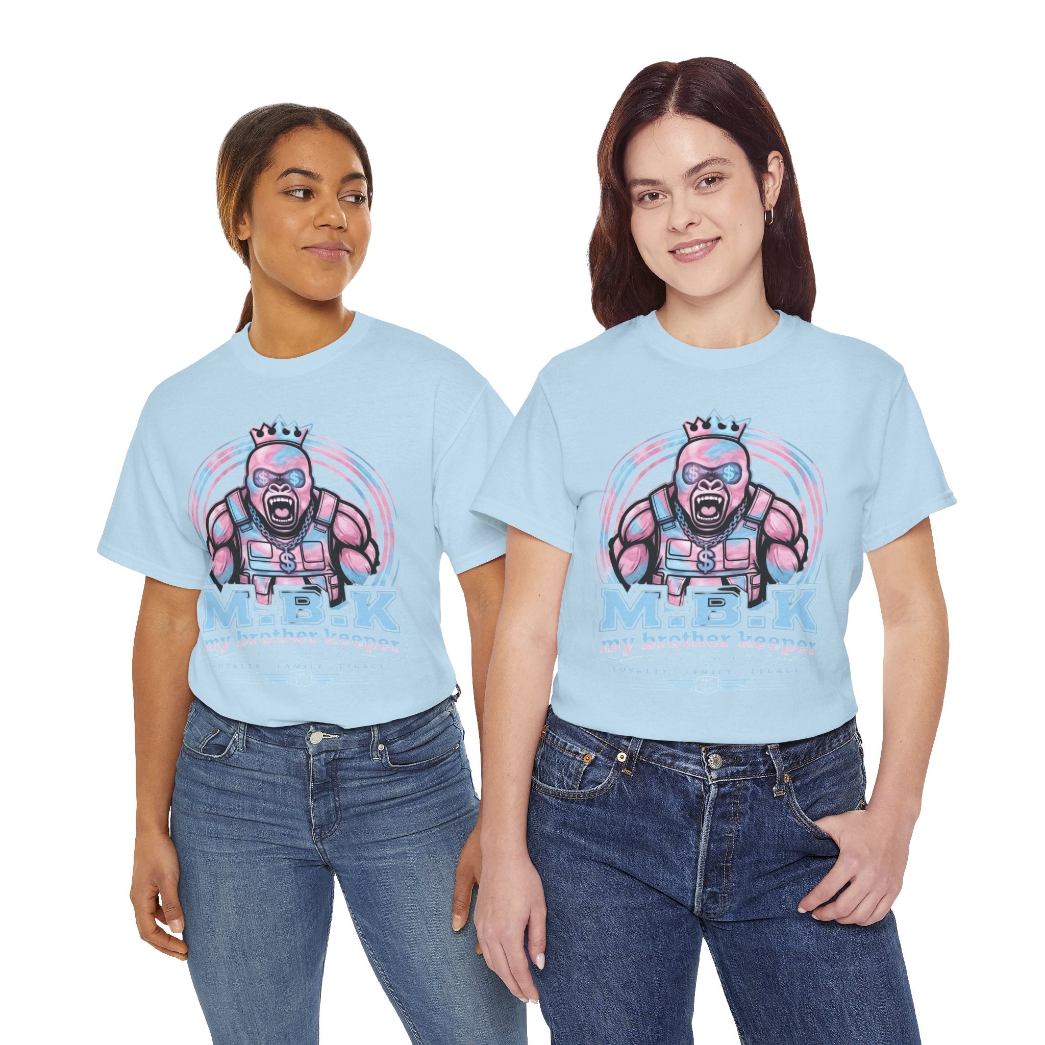 MBK 'My Brother Keeper' Graphic Tee – Bold King Character Streetwear