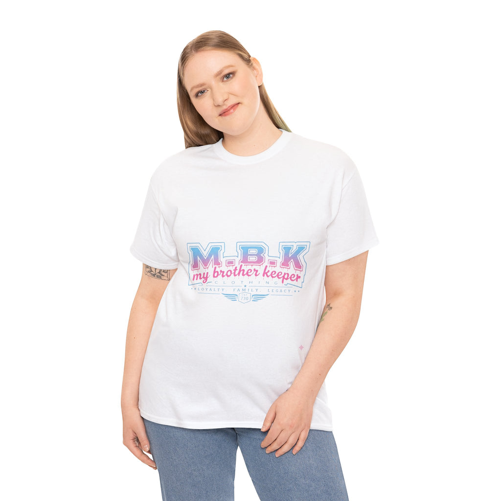 MBK "My Brother Keeper" Tee - Pastel Retro Graphic T-Shirt