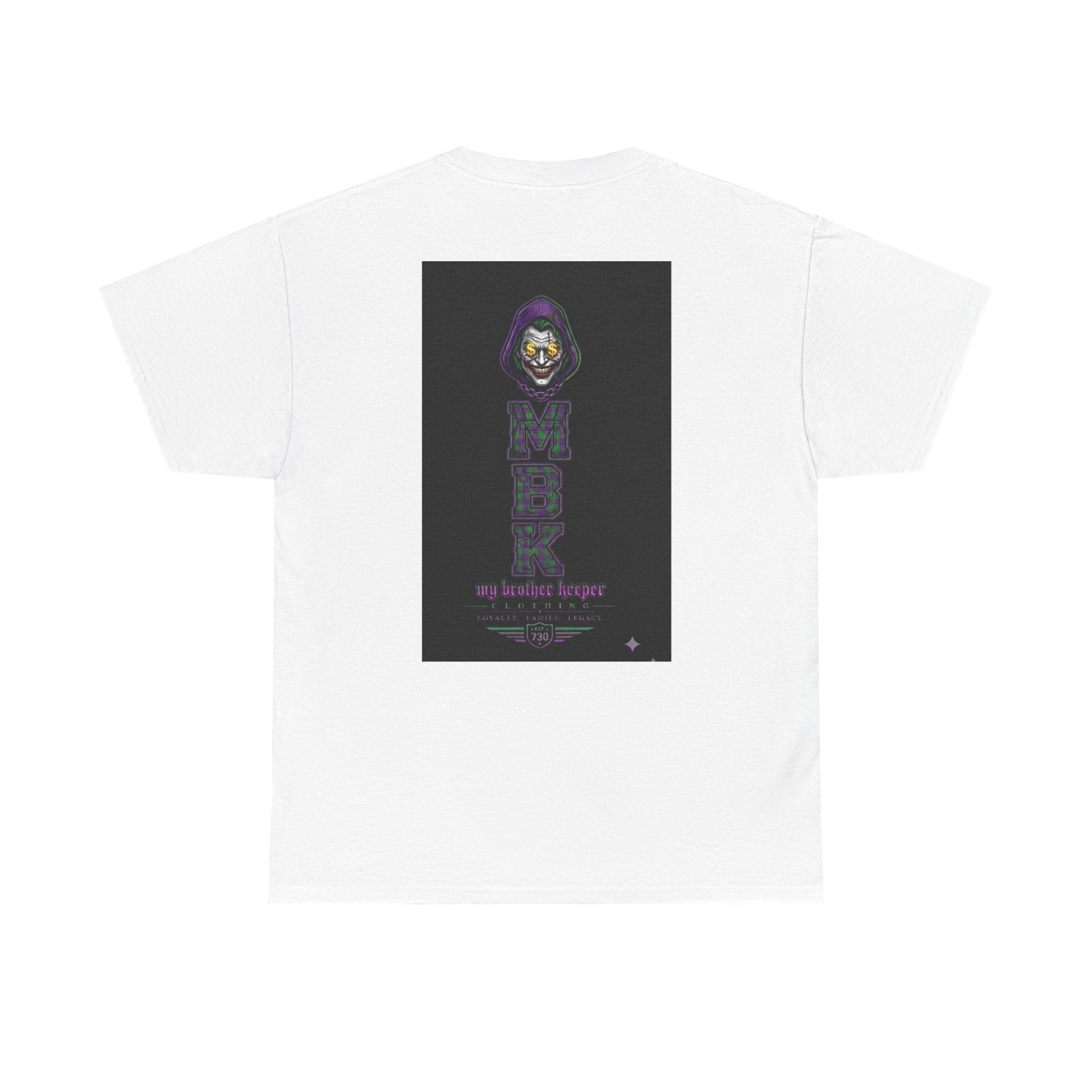 MBK "My Brother Keeper" Joker Skull Tee — Why So Serious Graphic T-Shirt