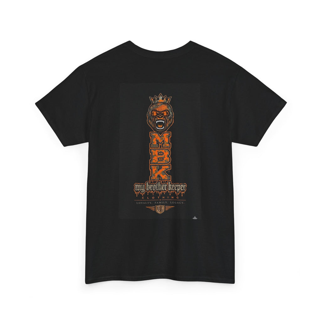 King Monkey Tee — "MBK My Brother Keeper" Graphic T-Shirt