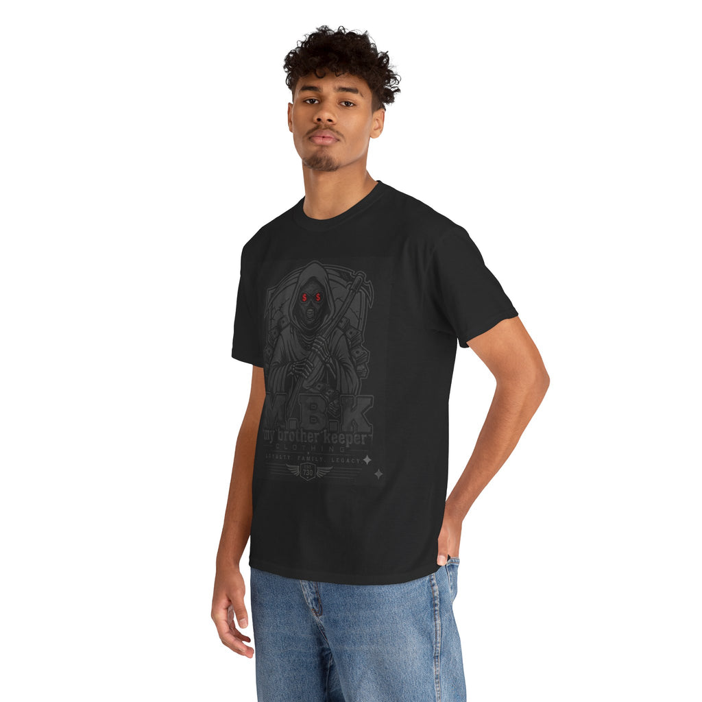 Grim Reaper 'My Brother Reaper' Graphic Tee — Dark Gothic Skull T-Shirt