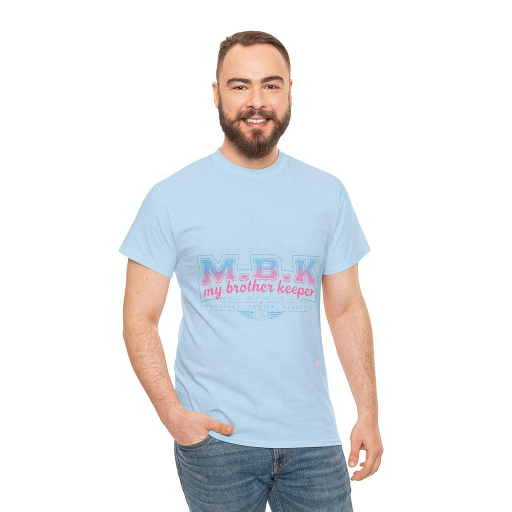 MBK "My Brother Keeper" Tee - Pastel Retro Graphic T-Shirt