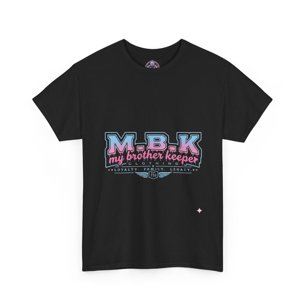 MBK "My Brother Keeper" Tee - Pastel Retro Graphic T-Shirt