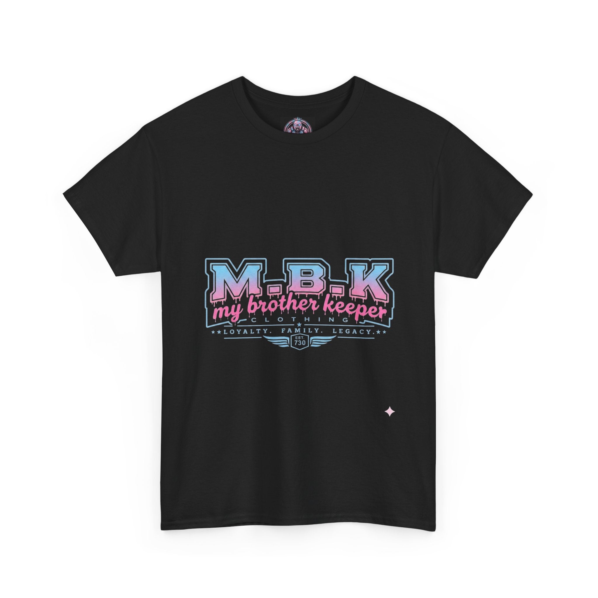 MBK "My Brother Keeper" Tee - Pastel Retro Graphic T-Shirt
