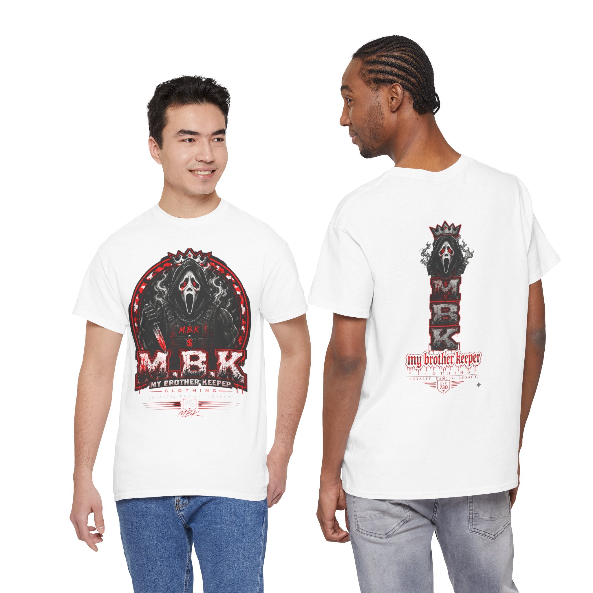 Horror Mask MBK "My Brother Keeper" Graphic Tee