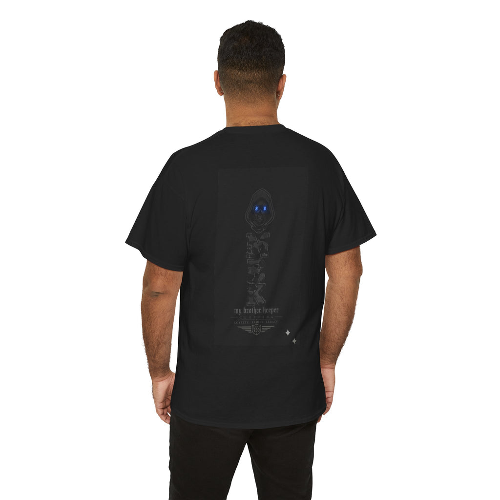 Grim Reaper "My Brother Keeper" Graphic Tee — Gothic Dark Aesthetic T-Shirt