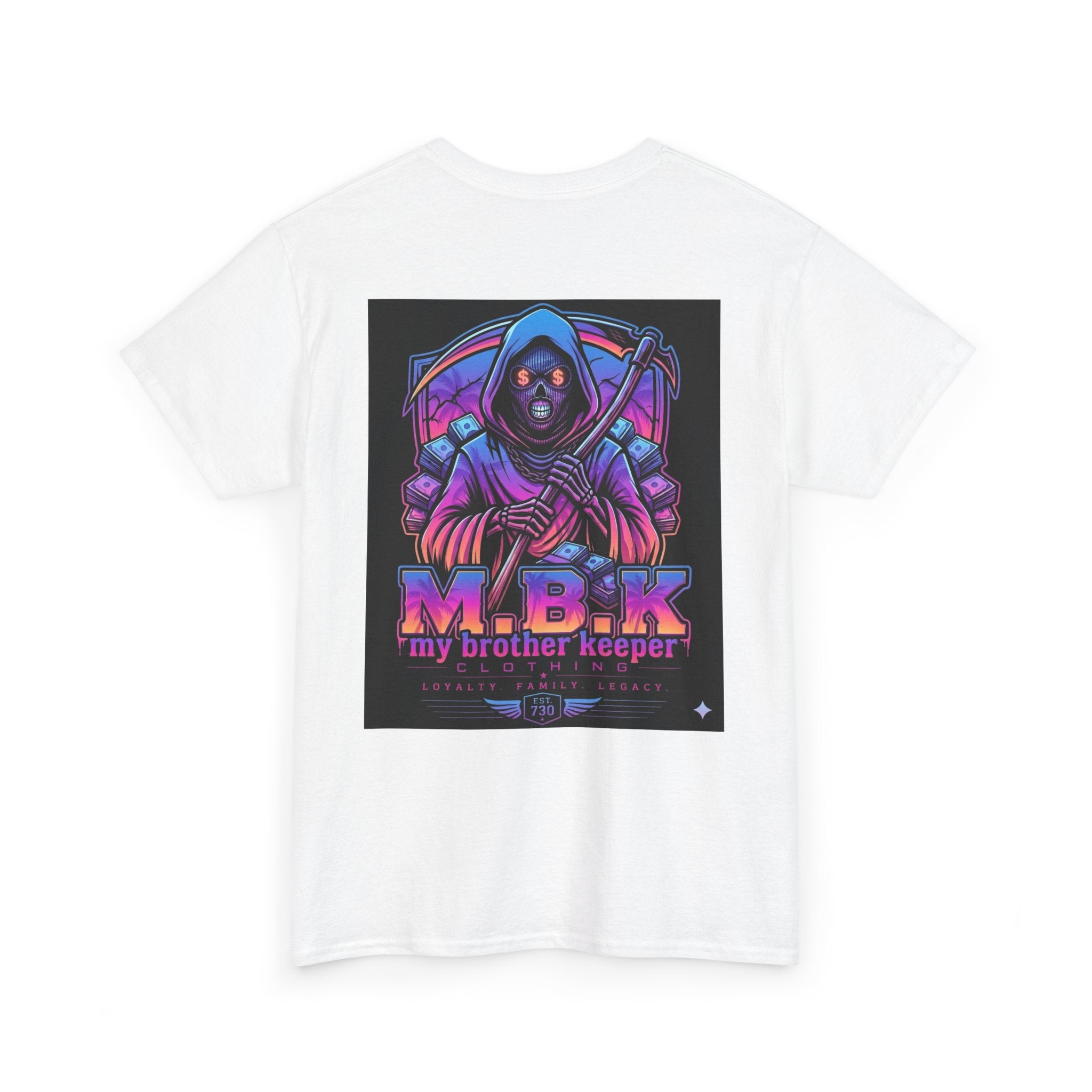 Grim Reaper 'M.B.K. My Brother Keeper' Graphic Tee