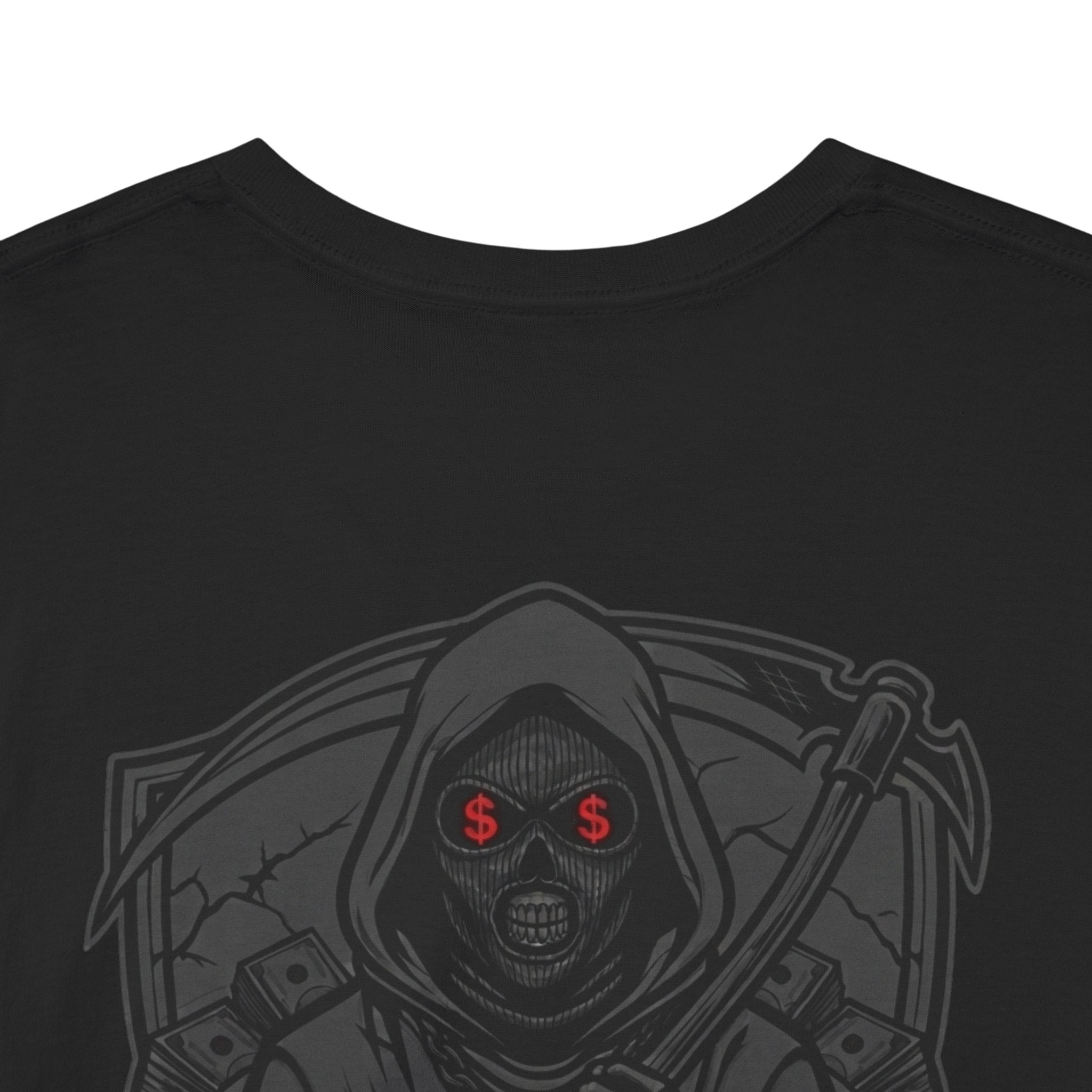 My Brother Keeper Grim Reaper T‑Shirt — Gothic Horror Tee