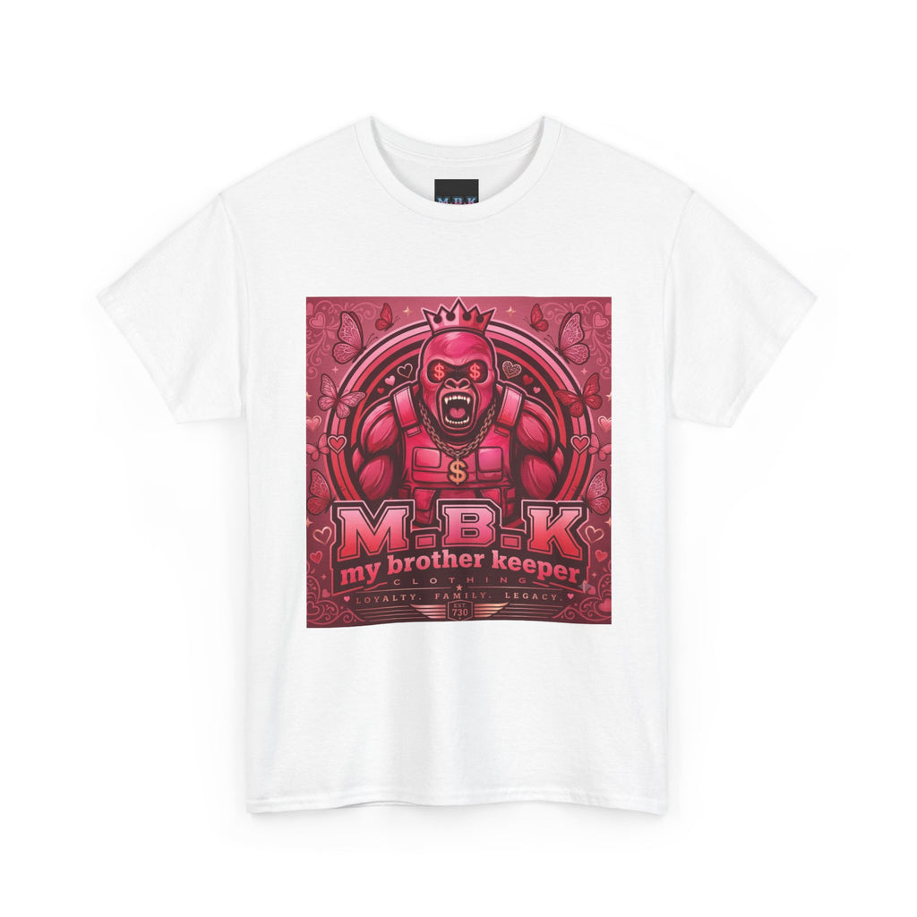T-Shirt — MBK “My Brother Keeper” Graphic Tee (Bold Red King Design)