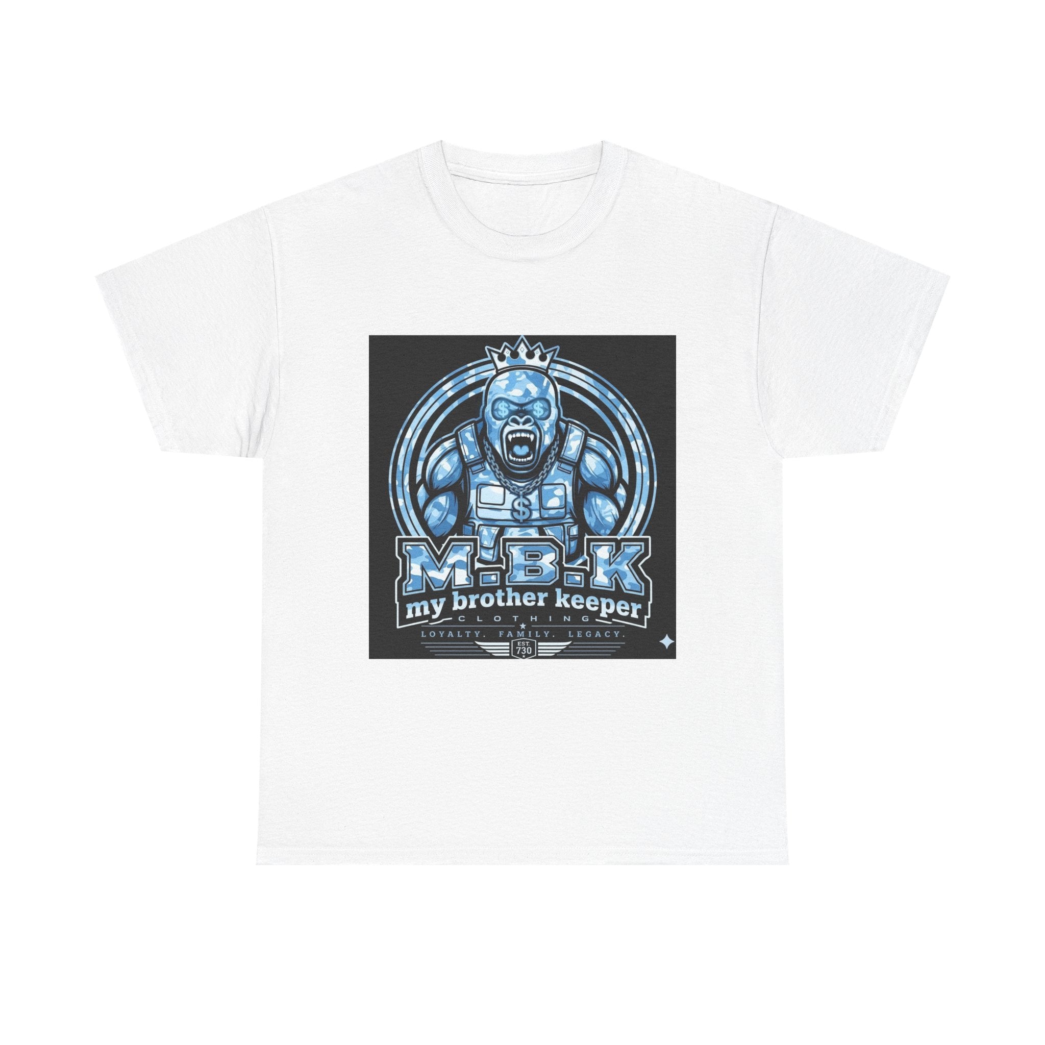 My Brother Keeper (MBK) Graphic Tee — Bold Blue King Streetwear