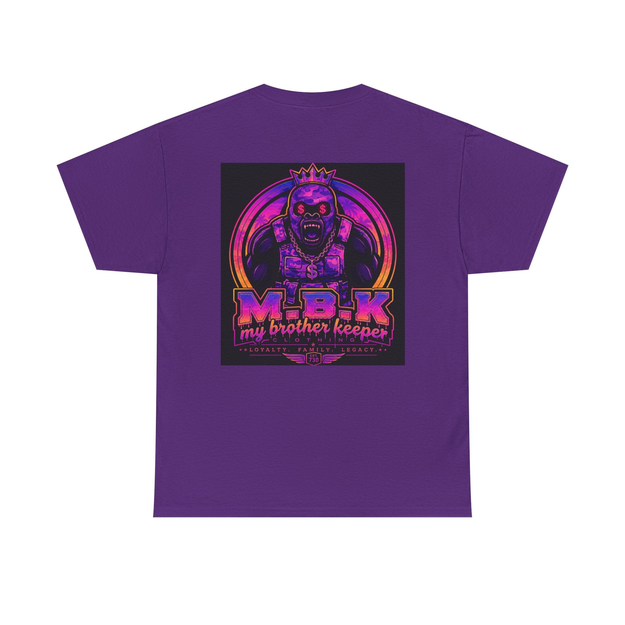 My Brother Keeper (MBK) Graphic Tee — Neon Gorilla Streetwear T‑Shirt
