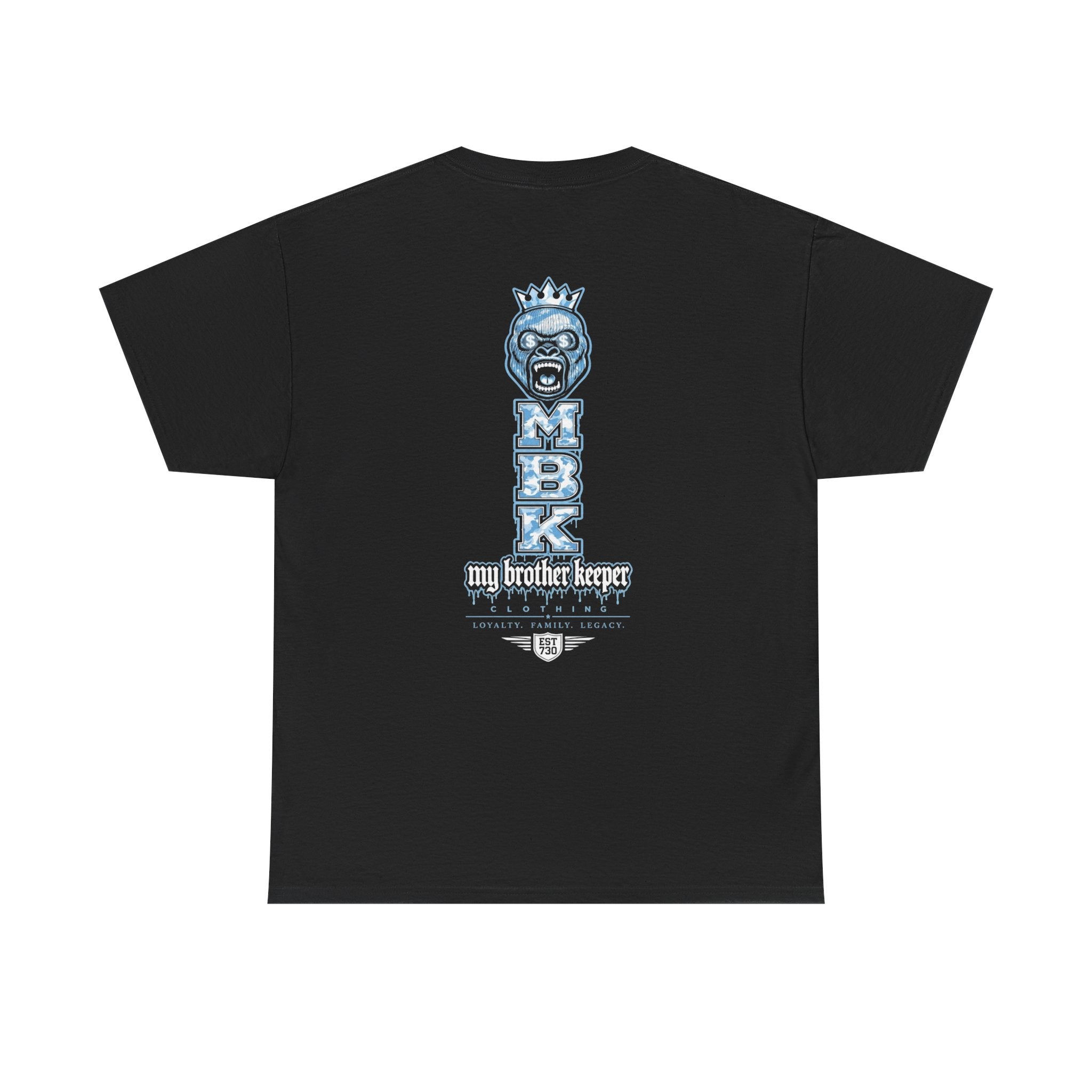 MBK King Gorilla Graphic Tee — Streetwear Gamer Logo T-Shirt