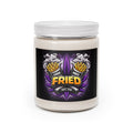 Fried Graphic Soy Candle — 9oz Scented Jar with White Lid