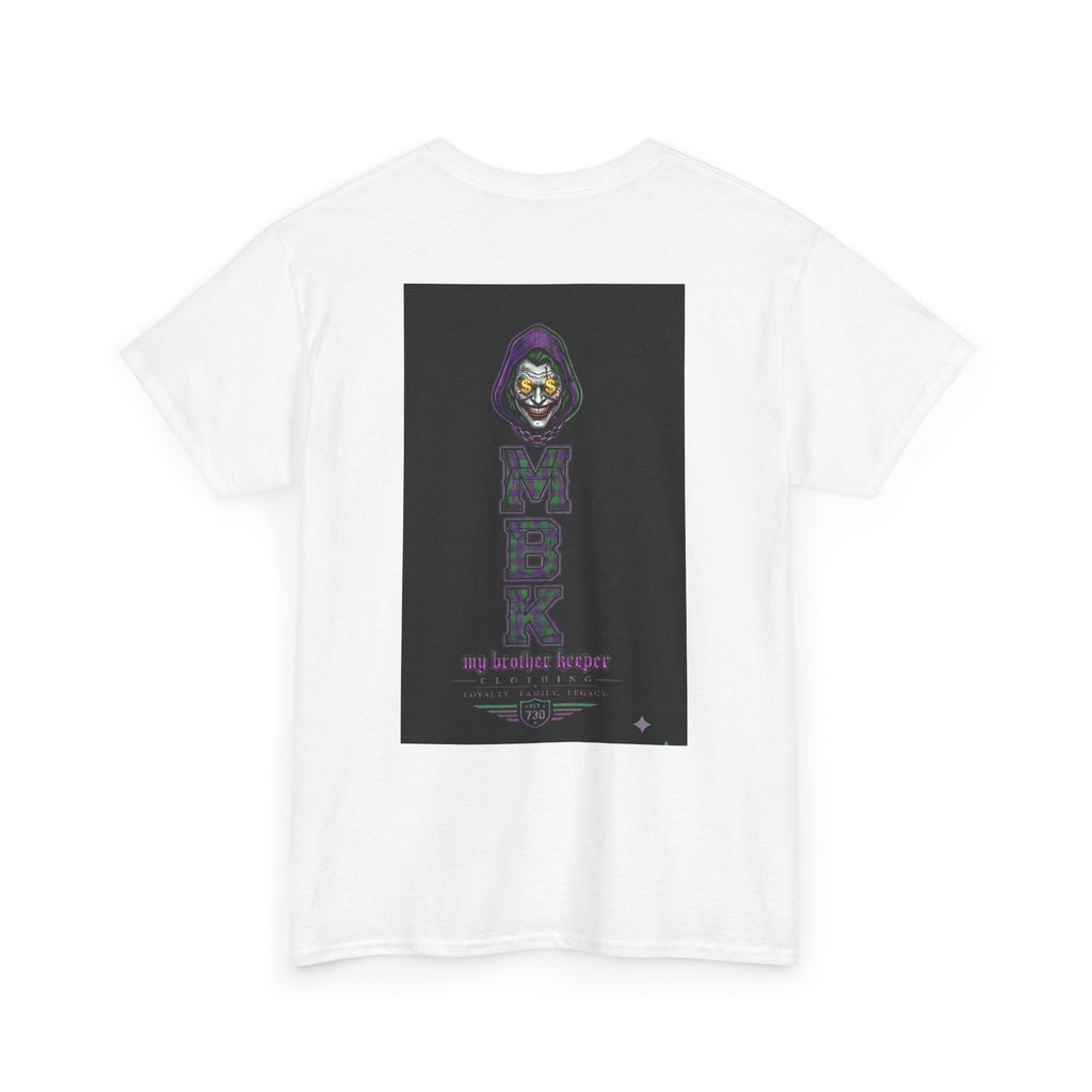 MBK "My Brother Keeper" Joker Skull Tee — Why So Serious Graphic T-Shirt