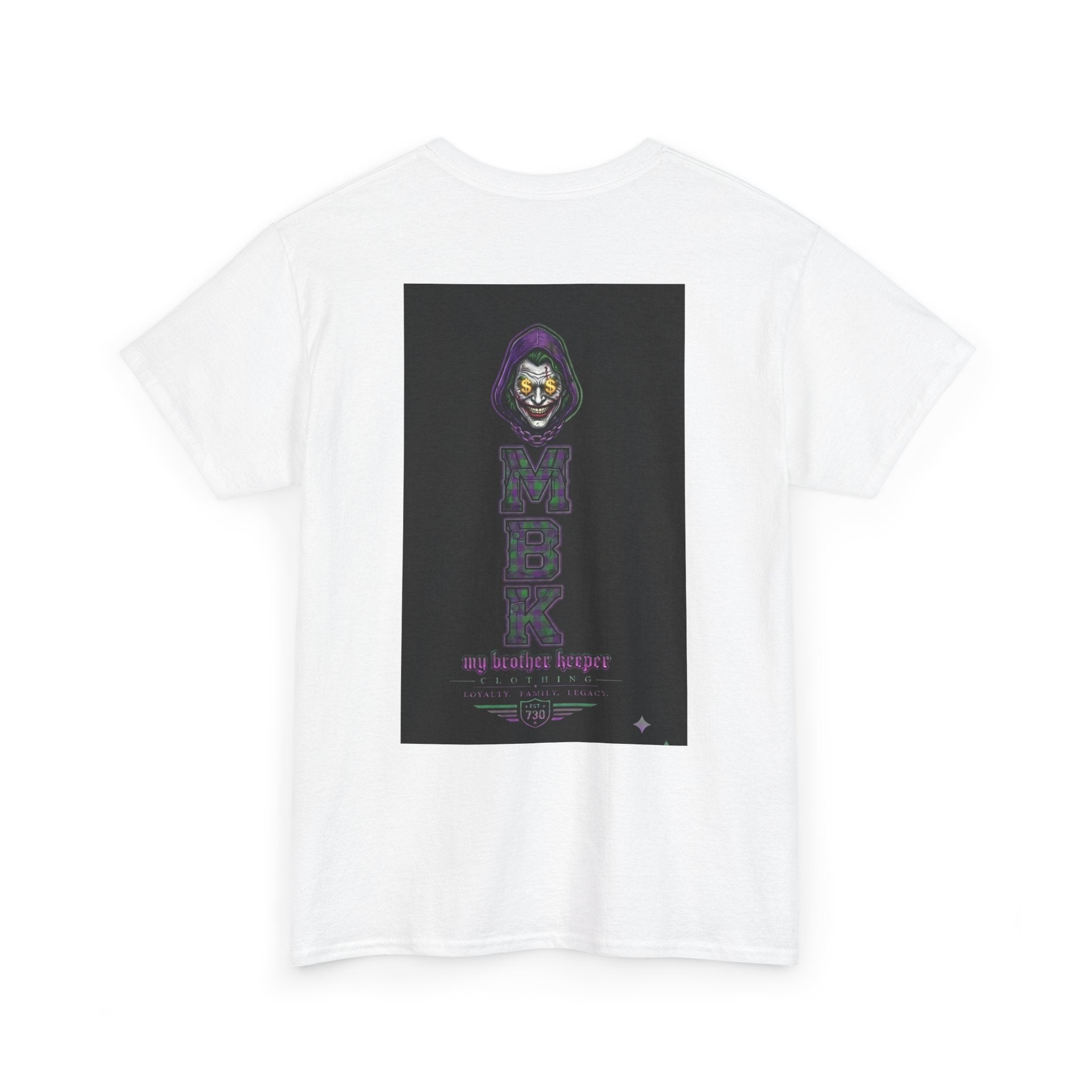 MBK "My Brother Keeper" Joker Skull Tee — Why So Serious Graphic T-Shirt
