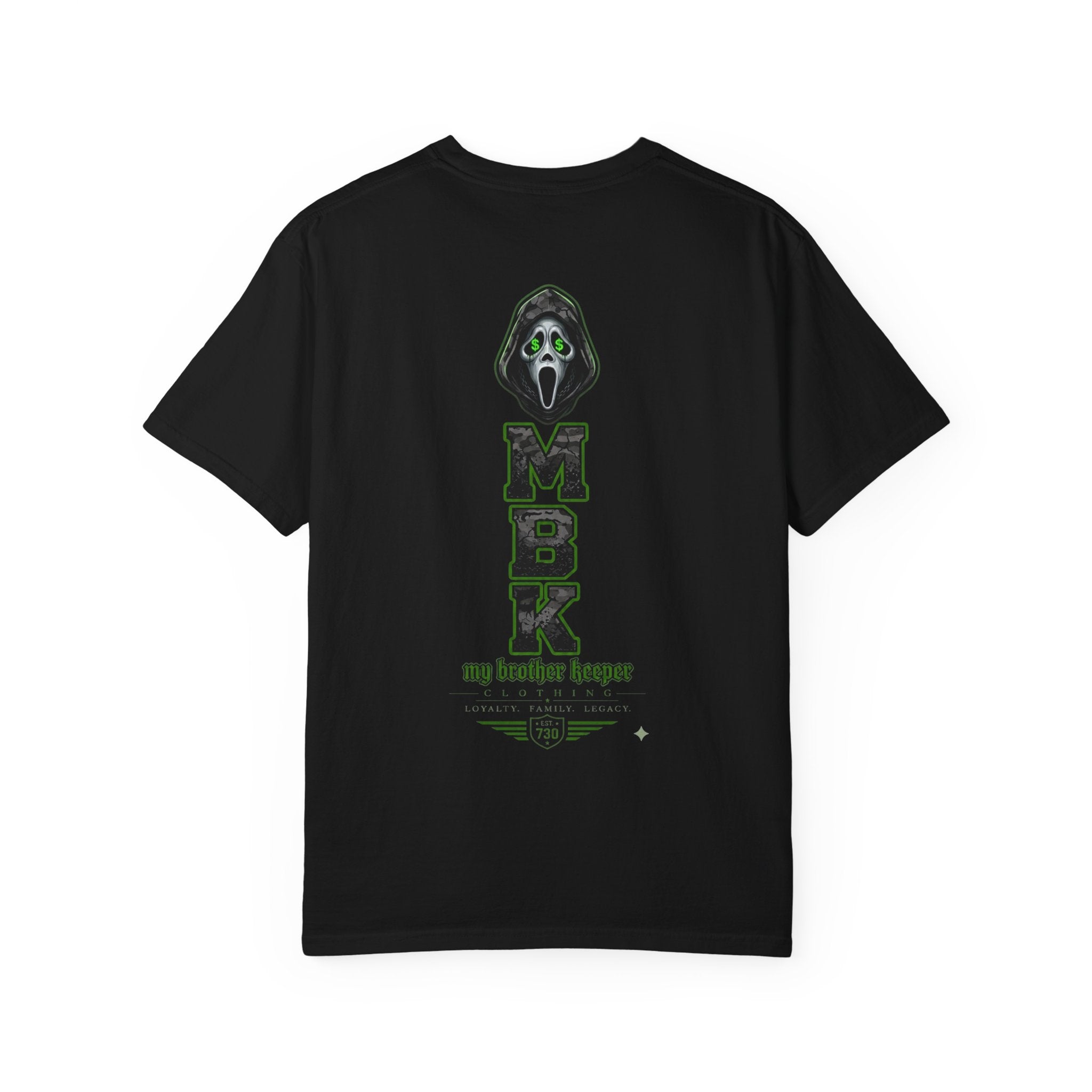My Brother Keeper (MBK) Grim Reaper Graphic T-Shirt — Horror Streetwear Tee