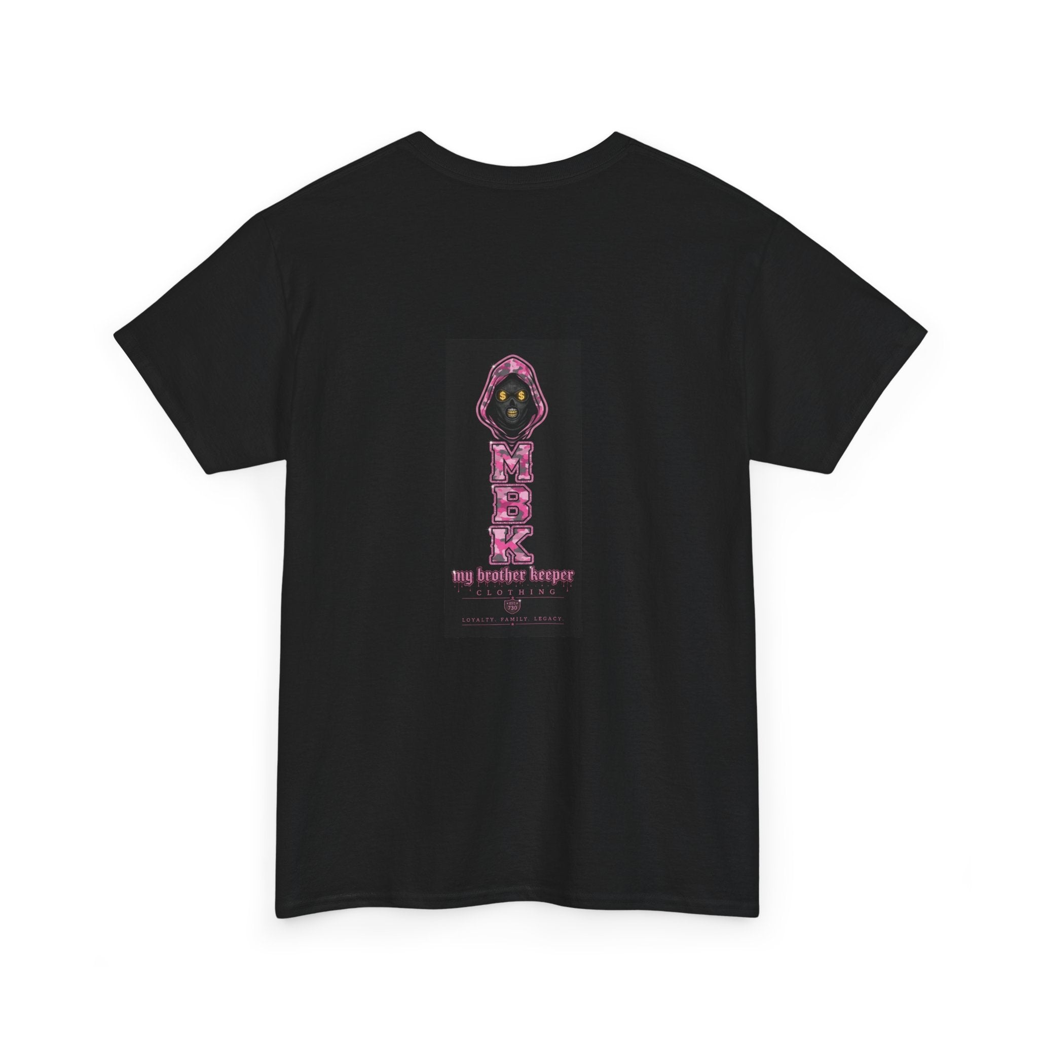 My Brother Keeper (MBK) Graphic Tee - Pink Grim Reaper Design