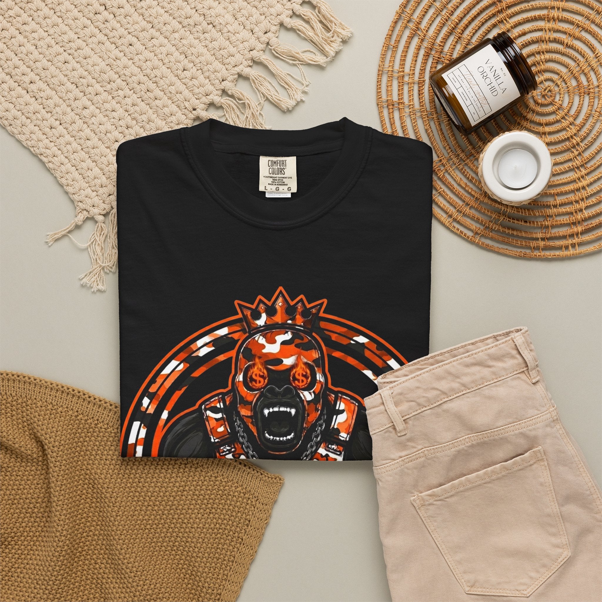 My Brother Keeper (MBK) Graphic T-Shirt — Urban Streetwear Bear Design