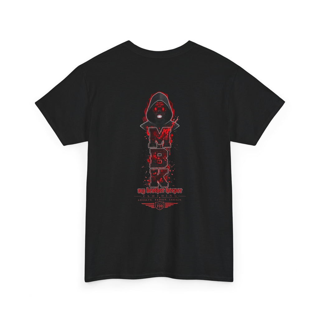 Graphic Tee — 'My Brother Keeper' Grim Reaper Streetwear T-Shirt