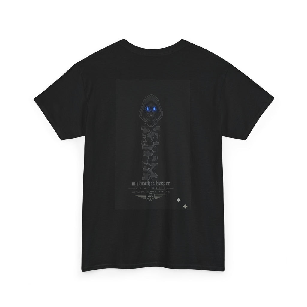 Grim Reaper "My Brother Keeper" Graphic Tee — Gothic Dark Aesthetic T-Shirt
