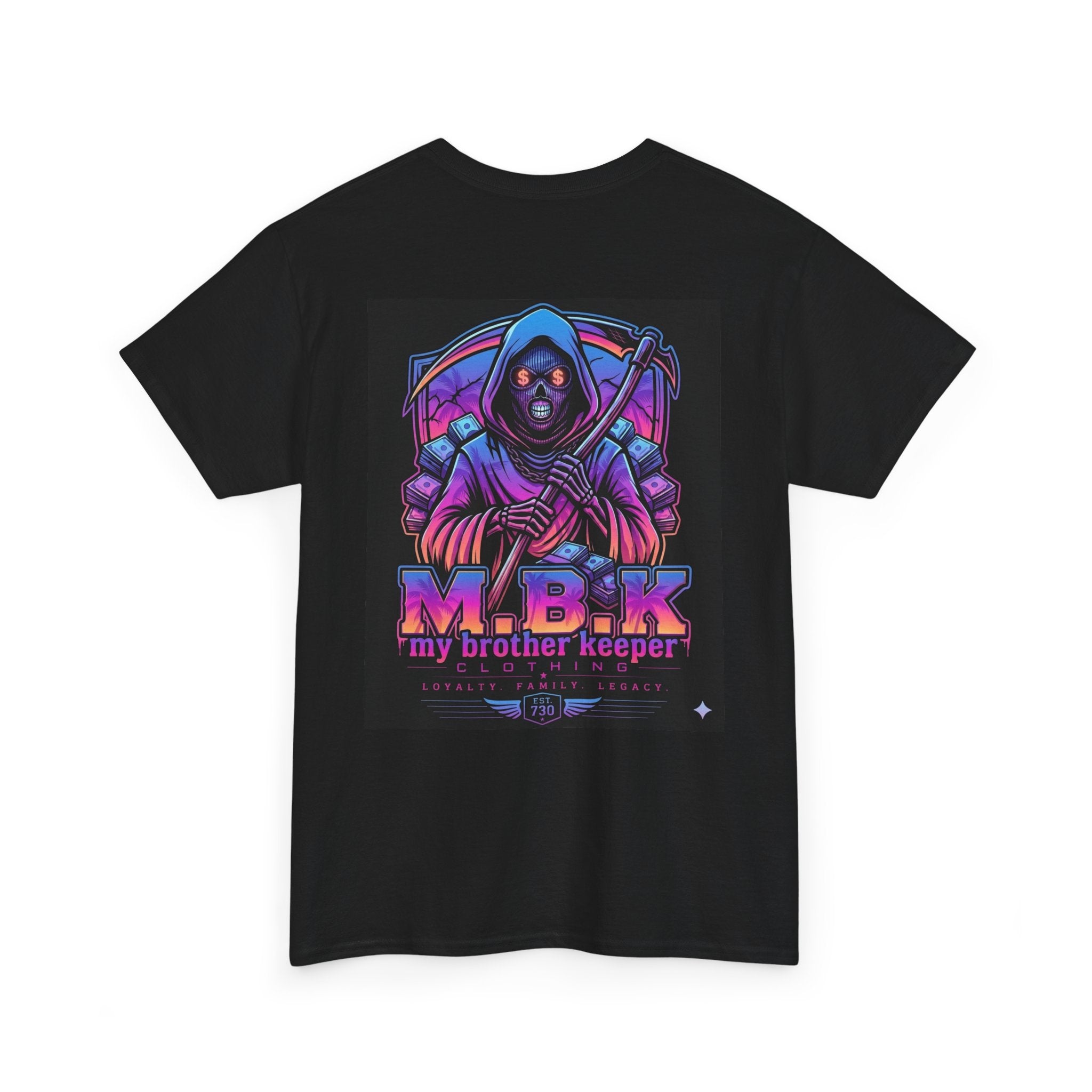 Grim Reaper 'M.B.K. My Brother Keeper' Graphic Tee