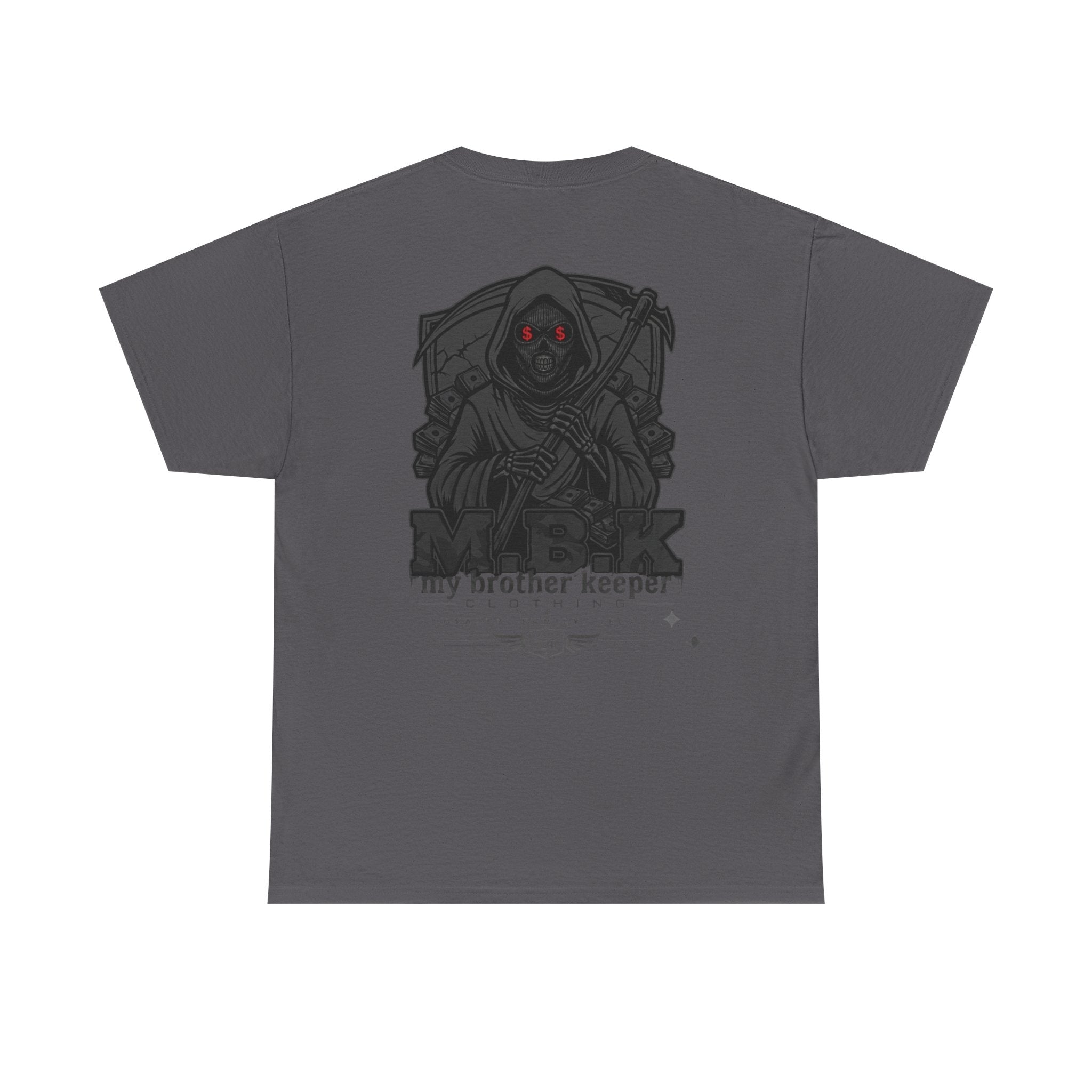 My Brother Keeper Grim Reaper T‑Shirt — Gothic Horror Tee