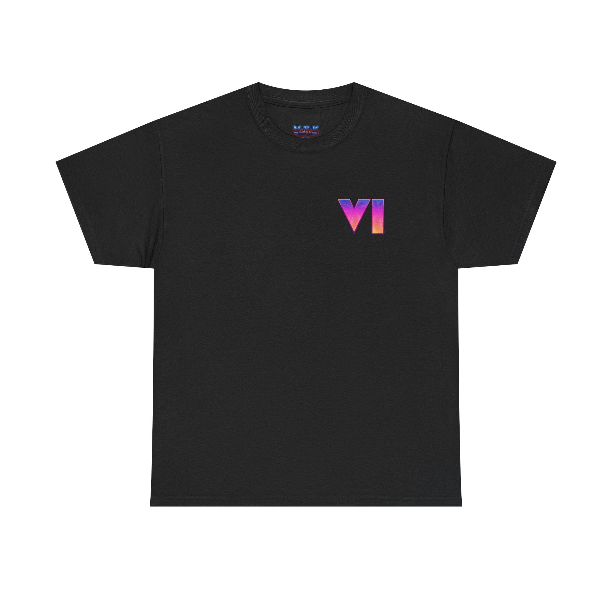 T-Shirt — Neon Skull King "M.B.K. My Brother Keeper" Graphic Tee