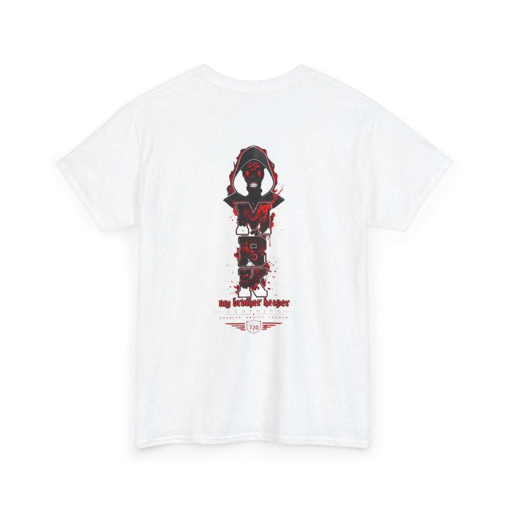 Graphic Tee — 'My Brother Keeper' Grim Reaper Streetwear T-Shirt