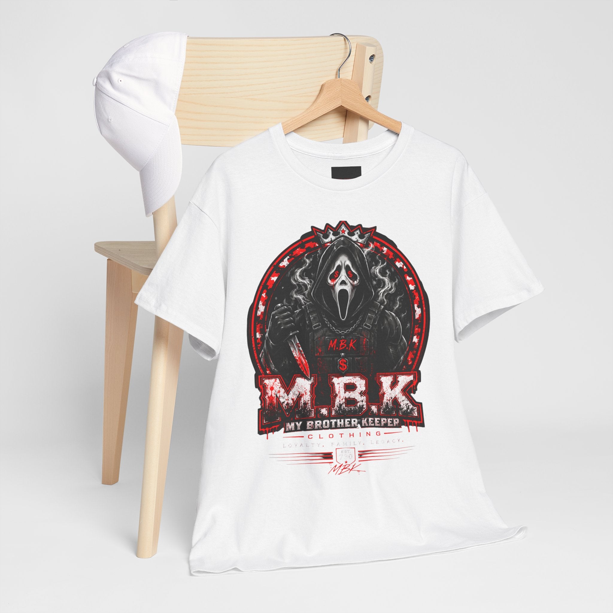 Horror Mask MBK "My Brother Keeper" Graphic Tee